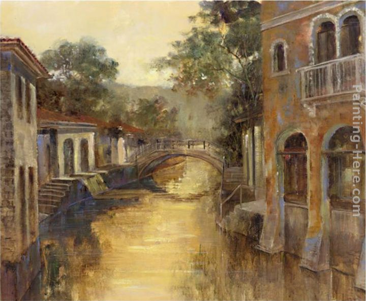 Afternoon River painting - Michael Longo Afternoon River art painting